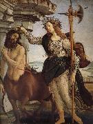 Minerva and the Orc Sandro Botticelli
